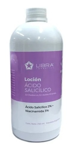 Locion Acido Salicillico 2% Niacinamida 3% X 500 Ml Libra