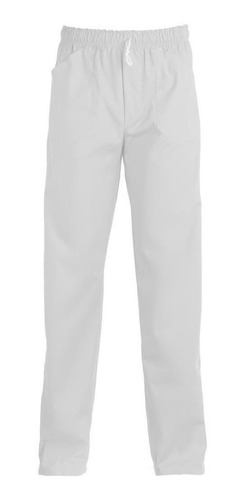 Pantalon Nautico Cintura Elastizada Blanco Jl