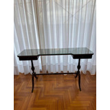 Mesa Recibidora De Madera Antigua