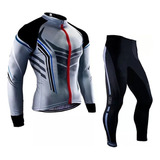 Kit Uniforme Ciclismo Pantalones De Ciclismo Gel For Hombre