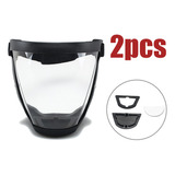 Máscara De Polvo Facial Transparente De Protección Total Kit