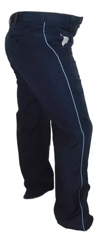 Pantalón Tampa C/franja Army Formal Táctico Azul- Azul Claro