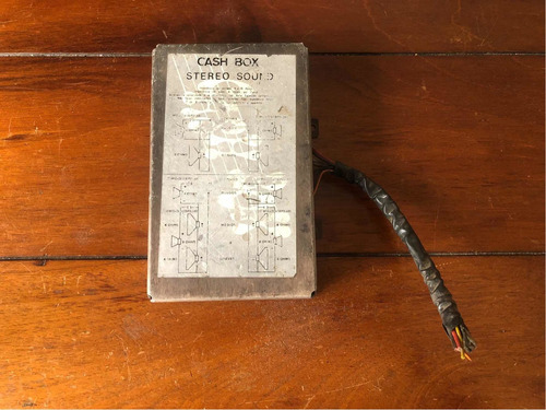 Amplificador Antigo Cash Box - Tipo Tojo