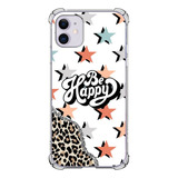 Capa Capinha Anti Shock Personalizada Be Happy