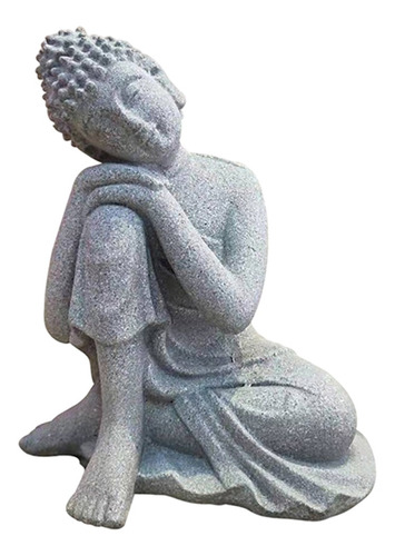 Buddha Sentado Adorno Figura Estatua Escultura Meditación