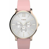 Reloj De Vestir Timex (modelo: Tw2t74300vq)