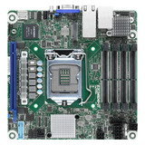 Asrock E3c246d4i-2t C246 Xeon E-2100 32gbx4 Ddr4 Sata Pcie M