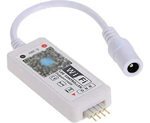 Controladora Para Tira Led Rgb Wifi 100w 4a Control Remoto