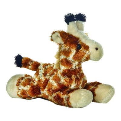 Peluche Aurora® - Mini Flopsietm - Jirafa Gigitm 20cm Color Amarillo y café | Envío gratis