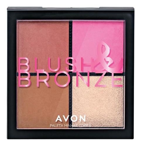 Avon Paleta Para El Rostro Bush & Bronze Rubor, Iluminador