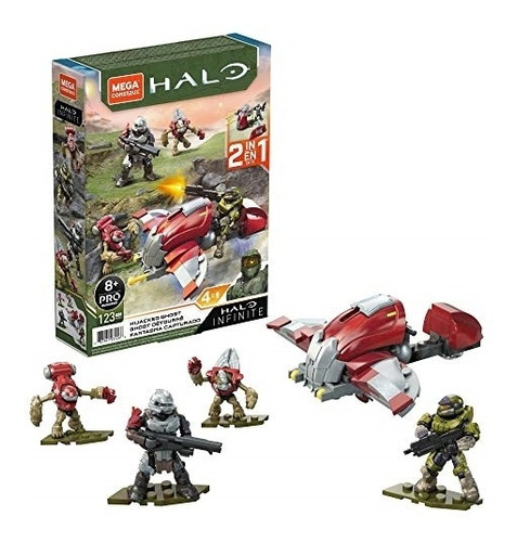 Muñecos Construx Halo Hijacked Ghost.