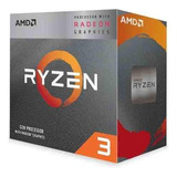 Ryzen 3 3200g Processor, 4 Cores, 8 Threads, W/ Graphics