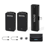 Microfono Inalambrico Boya Wmic5-m4 Con Cancelacion De Ru...