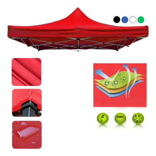 Lona P/ Tenda Gazebo 3x3 Articulada Tecido Premium Oxford