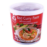 Pack 4 Unidades Curry En Pasta 400g Rojo Cock Brand 