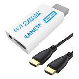 Convertidor Eanetf Wii A Hdmi, Wii A Hdmi 1080p Con Cable Hd