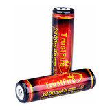 Par 2 Baterías Trustfire Infierno 18650 3400mah Original