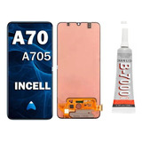 Modulo Display Incell Compatible A70 A705 Con Pegamento