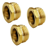 1/2 G Thread (bsp) Female To 3/4 Ght Male Connector, Brass