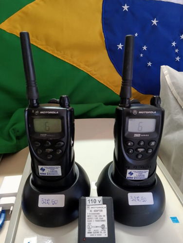 Rádios Motorola Uhf Xtn 06c 2w Kit Com Dois