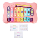 Baby Piano Toys, Xilófono, Teclado Musical Multicolor