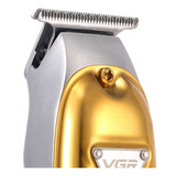 Maquina Para Cortar Cabello Vgr V-062 Trimmer Perfiladora Color Dorado