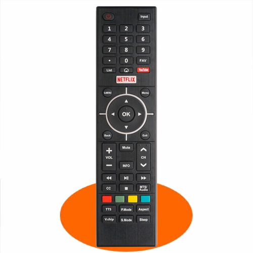 Control Remoto Para Alux Smart Tv + Pilas