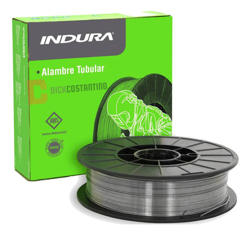 Alambre Tubular Para Soldar Con Gas Rollo 15kg 1,2mm Indura