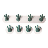 Lindo Llavero Adhesivo Con Forma De Cactus Para Decorar, 2 J