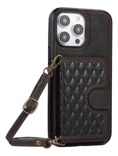 Compatível Com Capa De Cartão Crossbody 14 13 12pro