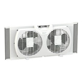 Ventilador De Ventana Comfort Zone Cz319wt Doble 9 Pulgadas