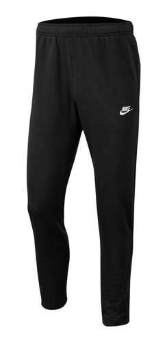 Pantalón Nike Club Fleece Hombre Negro