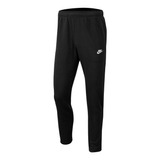 Pantalón Nike Club Fleece Hombre Negro