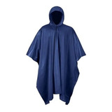 Poncho Capa Impermeable Militar Para Lluvia Chubasquero 2n1