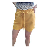 Pack 3 Short De Vestir Delgado Mujer Colores Surtidos