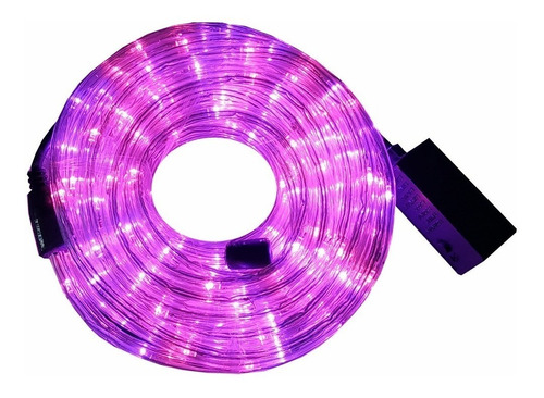 Tira Led Rosa Y Morado 10mt Exterior Interior Ml827