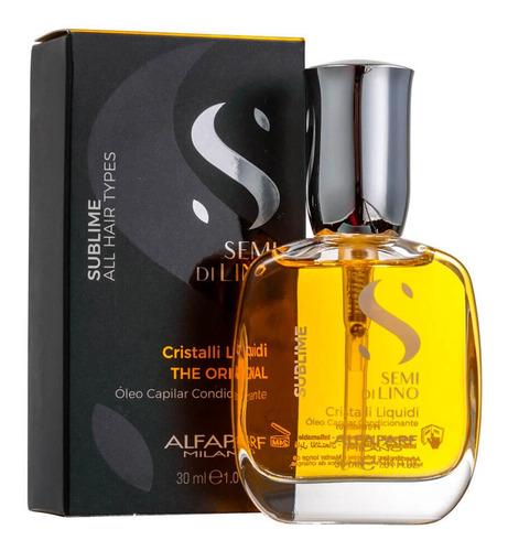 Alfaparf Semi Di Lino Cristalli Liquid Óleo Capilar 30ml