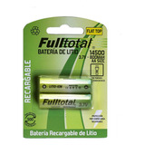 Batería De Litio 14500 3.7v 800mah Recargable Pack X2 Sizeaa