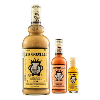 Tripack Rompope Atotonilli Nuez 1l Piñon 375 Vainilla 50 Ml | Envío gratis