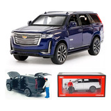 Carro De Metal Em Miniatura Esticado Cadillac Escalade Luxur