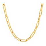 Cadena Collar  Oro 18k Forzet 55cm Hombre Mujer Garantia 