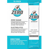 Drink Mix Zero Glacier - Polvo De Congelación  10 Paquetes,