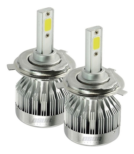 Set Focos Baja Y Alta 9007, H4, H13 Led 30w C1 Osun