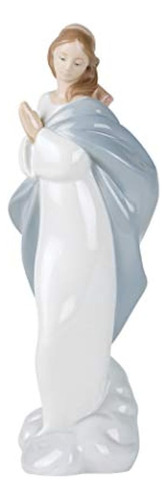Nao Santa María. Figura De Porcelana Virgen María.
