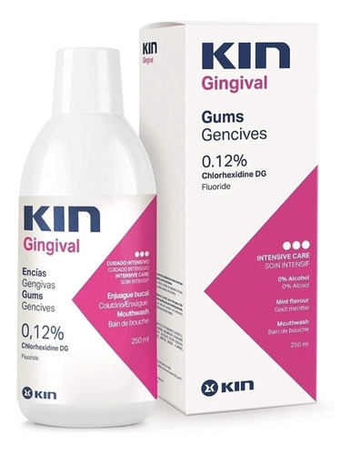 Enjuague Kin Cariax Gingivitis Chx 0,12% 