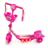 Patinete Barbie Disney Barbie Barbie  Rosa  Para Crianças