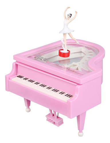 Modelo Piano Dançando Bailarina Music Box Clockwork A4