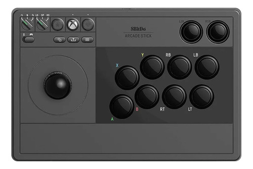 Controlador 8bitdo Arcade Stick Wireless Para Xbox Series X/s,  Xbox One Y Windows 10