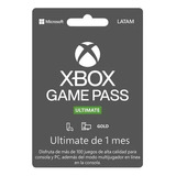 Xbox Game Pass Ultimate (por 1 Mes De Gold Y Game Pass)