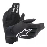 Guante Dune Gloves Negro Blanco Bagattini Motos